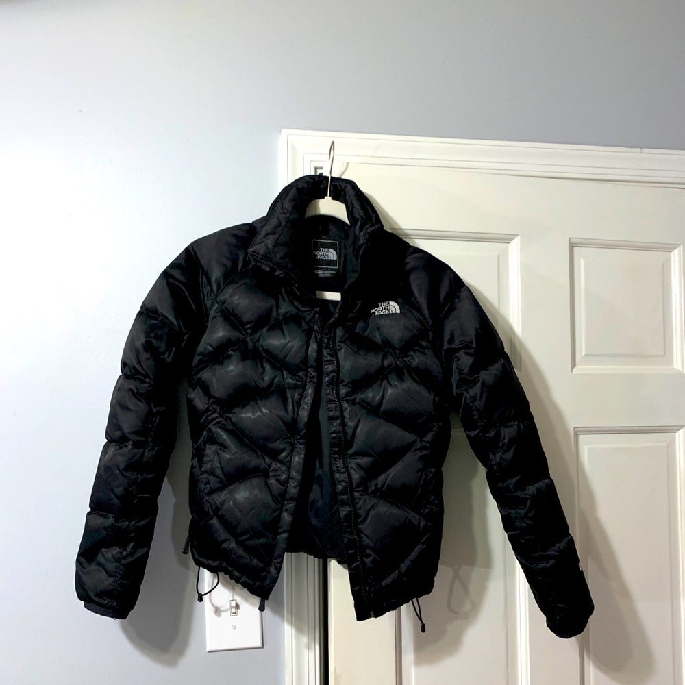 The North Face 550 down quilted jacket xs